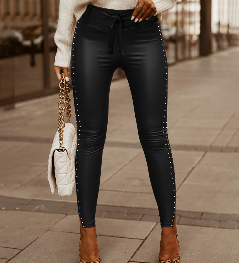 Sabina Pantalón elegante femenino vista lateral
