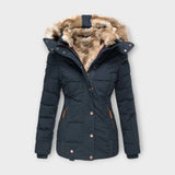 Emine – Chaqueta acogedora forrada de piel sintética