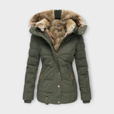 Emine – Chaqueta acogedora forrada de piel sintética