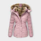 Emine – Chaqueta acogedora forrada de piel sintética