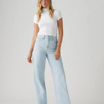 Raquel Vaqueros holgados con cintura ajustable look casual femenino
