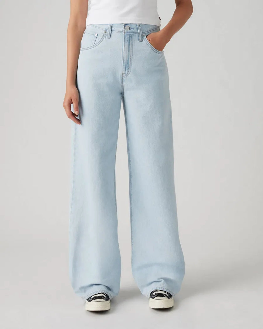Raquel Vaqueros holgados con cintura ajustable look casual femenino