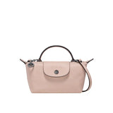 Parisian | Rose Quartz Leather Mini Bag with Handle