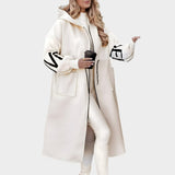 Rosana | Elegant hooded cardigan coat