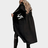 Rosana | Elegant hooded cardigan coat