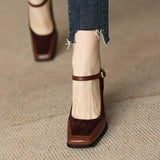 Ellie | Zapatos de salón clásicos de cuero