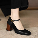 Ellie | Zapatos de salón clásicos de cuero