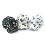 Gorra de mariposa con flecos de pradera