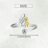 Elisa - Ring with dog icon