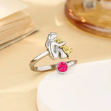 Elisa - Ring with dog icon