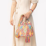Bolso cubo de mosaico Mira