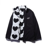 Pink | Reversible Jacket with Hearts