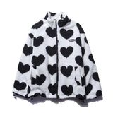 Pink | Reversible Jacket with Hearts