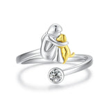 Elisa - Ring with dog icon