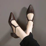 Vivienne | Zapatos clásicos de tira en T