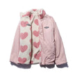 Rosa | Chaqueta Reversible con Corazones