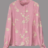 Laia | Camisa de manga larga con bordado floral