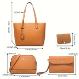 Fabia | Set of 4 Modern Style Handbags