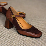 Ellie | Zapatos de salón clásicos de cuero