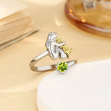 Elisa - Ring with dog icon