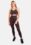 Zara Top Activo Soporte y Comodidad Sin Costuras detalle tela