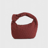Remi Woven Mini Bag with Knot Detail