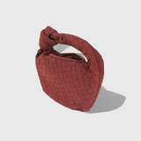 Remi Woven Mini Bag with Knot Detail