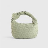 Remi Woven Mini Bag with Knot Detail