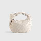 Remi Woven Mini Bag with Knot Detail