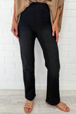 Ester Vaqueros Denim Azul detalle de la cintura