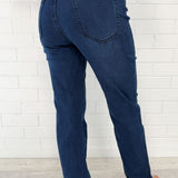 Ester Vaqueros Denim Azul look femenino moderno