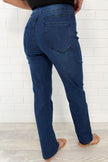 Ester Vaqueros Denim Azul look femenino moderno