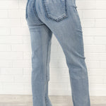 Ester Vaqueros Denim Azul look femenino moderno