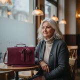 Gertrud | Floral Print Bow Shoulder Bag