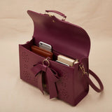 Gertrud | Floral Print Bow Shoulder Bag