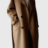 Clara | Long Wool Blend Coat