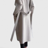 Clara | Long Wool Blend Coat