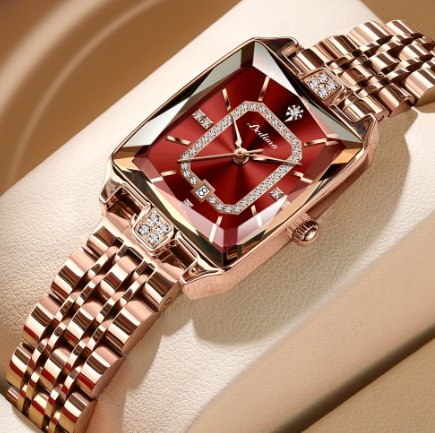 Reloj de moda para mujer impermeable
