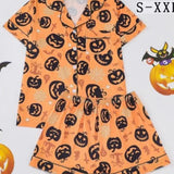 Conjunto de pijama de satén para Halloween