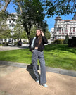 Iria Pantalón Cargo Corte Recto look femenino moderno
