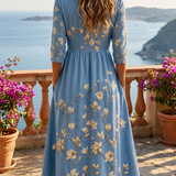 PAOLA - VESTIDO MIDI FLORAL
