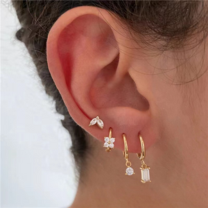 Pendientes de lujo ligero para mujer