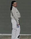 Iria Pantalón Cargo Corte Recto look femenino moderno