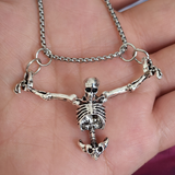 Collar de Calavera de Halloween