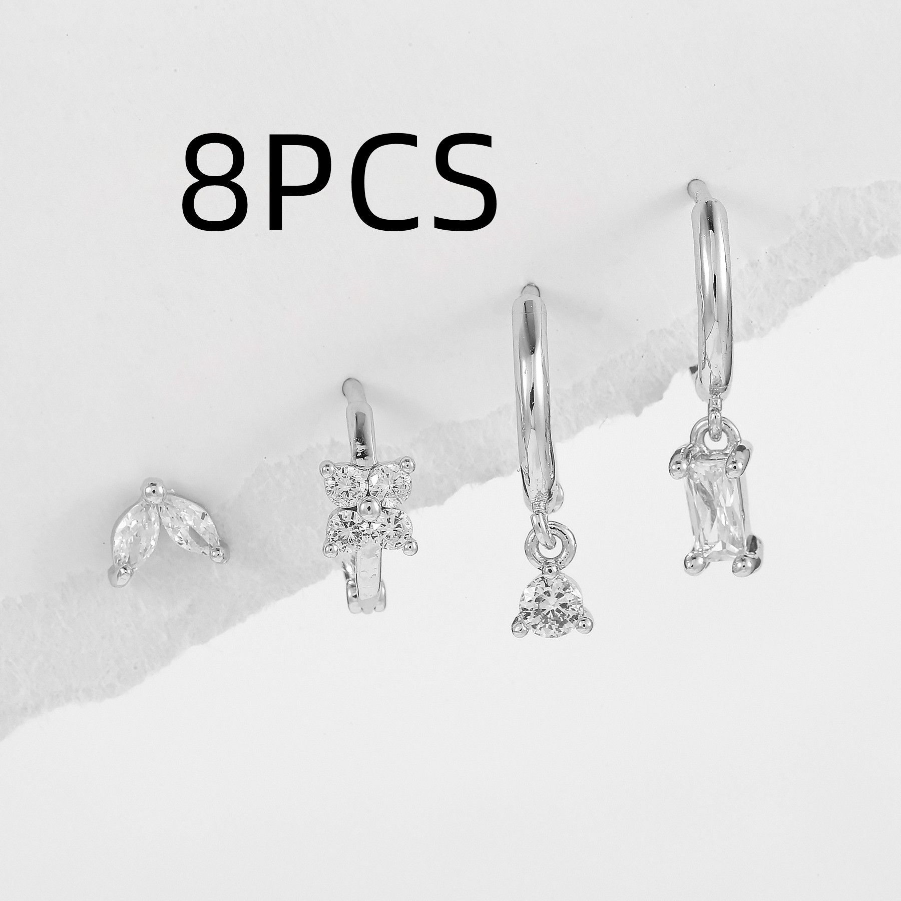 Pendientes de lujo ligero para mujer