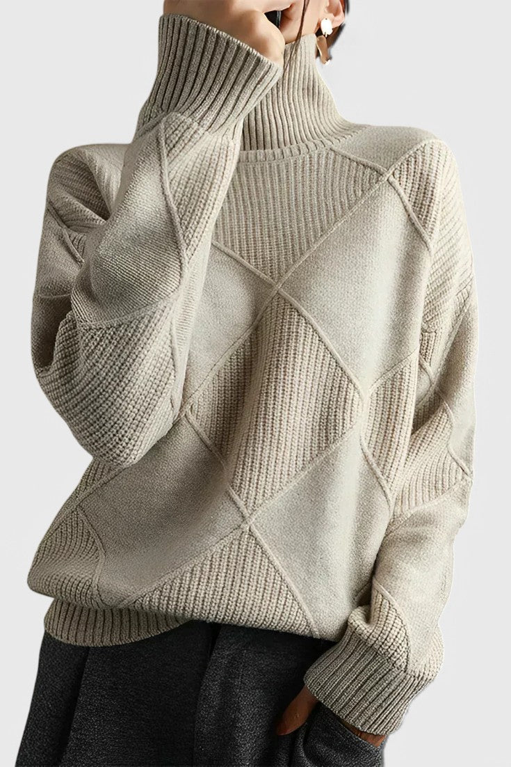 Jasmine | Cashmere Turtleneck Sweater