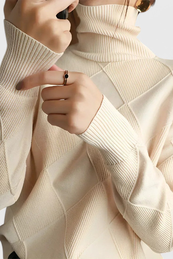 Jasmine | Cashmere Turtleneck Sweater