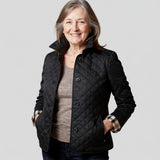 Diana - Chaqueta acolchada casual con cuello vuelto