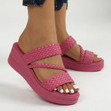 Diana - Intertwined strap sandals
