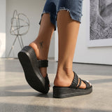 Diana - Intertwined strap sandals